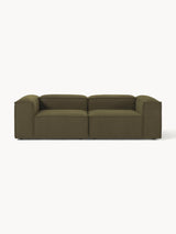 Lego Üçlü Koltuk Zeytin Yeşili Bukle