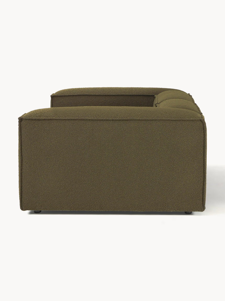 Lego Üçlü Koltuk Zeytin Yeşili Bukle