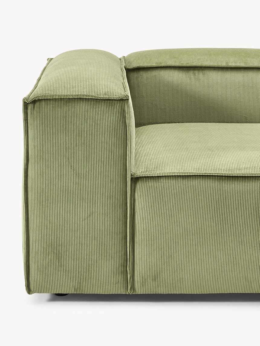 Lego Üçlü Koltuk Zeytin Yeşili Fitilli