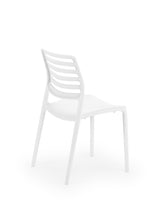 Louise Polipropilen Sandalye Beyaz