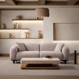 Lucas Traverten Mermer Dikdörtgen Orta Sehpa