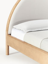 Madam Çift Kişilik Ahşap Karyola Meşe