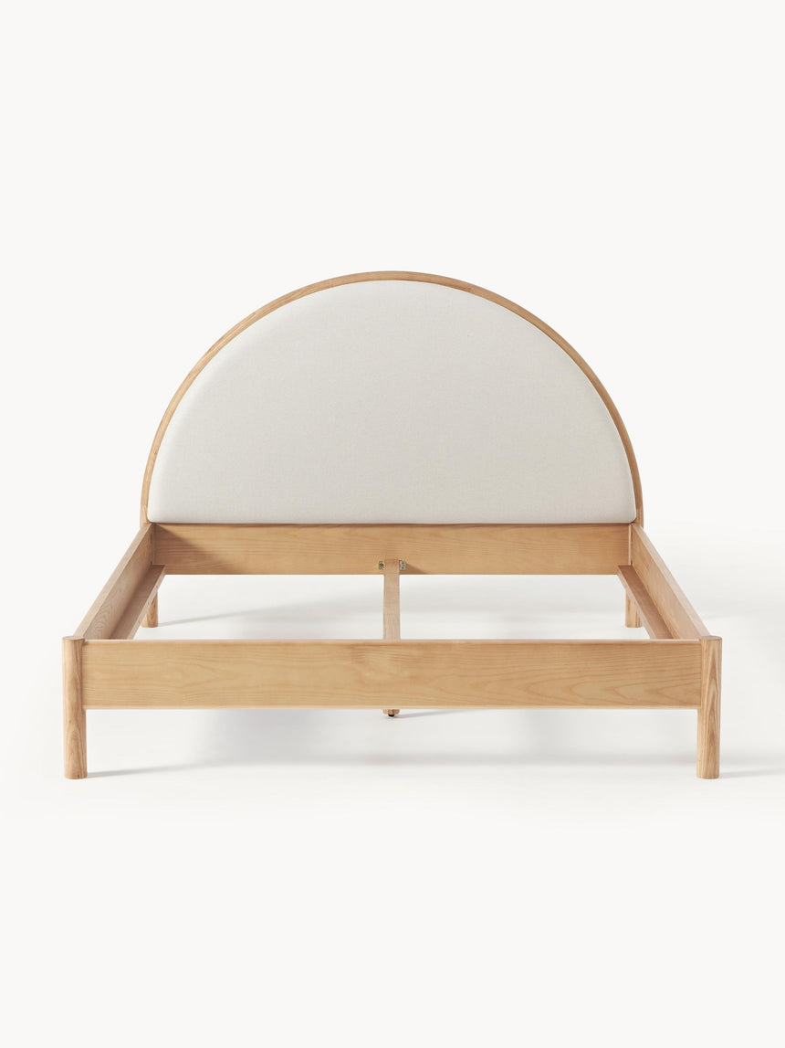 Madam Çift Kişilik Ahşap Karyola Meşe