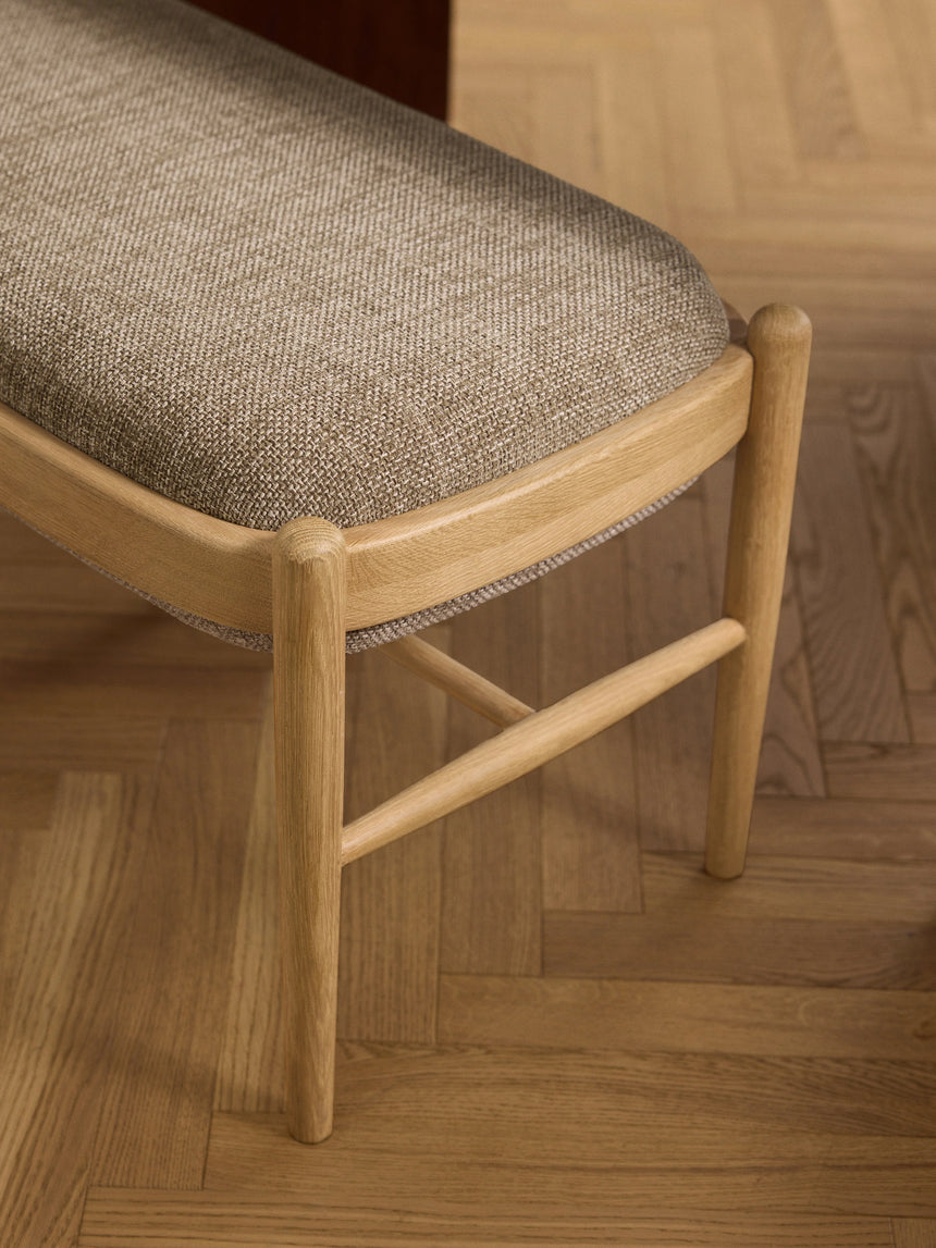 Mara Ahşap Bank Grej Meşe