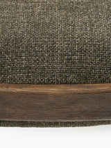 Mara Ahşap Bank Zeytin Yeşili Ceviz