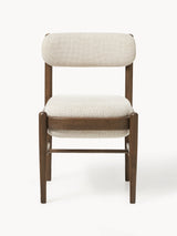 Mara Ahşap Sandalye Kırık Beyaz Ceviz