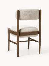 Mara Ahşap Sandalye Kırık Beyaz Ceviz