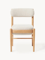 Mara Ahşap Sandalye Kırık Beyaz Meşe