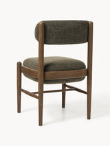 Mara Ahşap Sandalye Zeytin Yeşili Ceviz