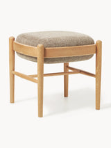 Mara Ahşap Tabure Grej Meşe