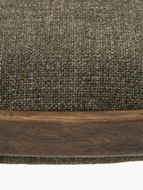 Mara Ahşap Tabure Zeytin Yeşili Ceviz