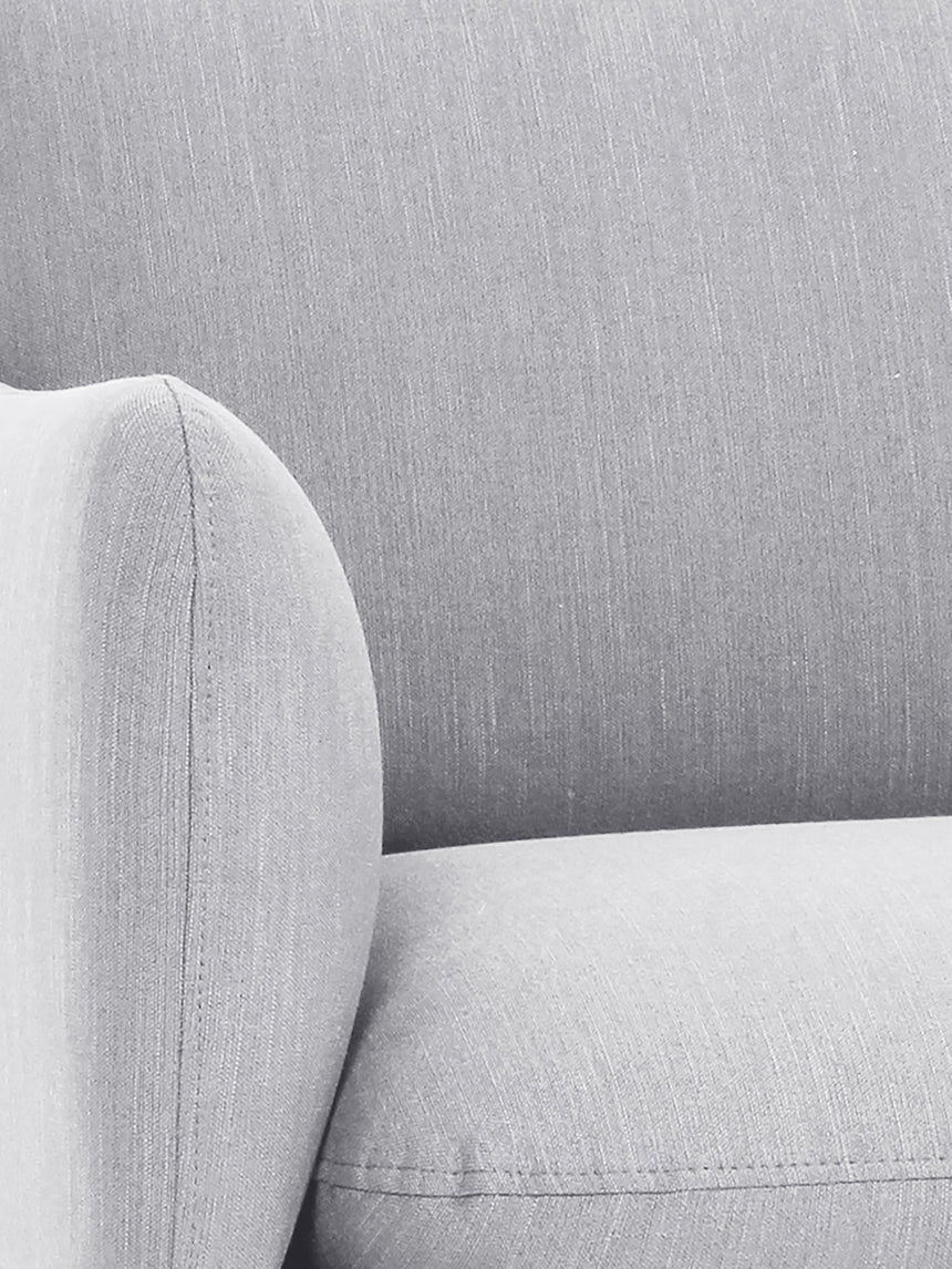 Marin İkili Koltuk Açık Gri