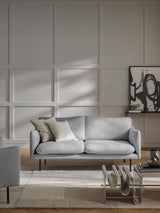 Marin İkili Koltuk Açık Gri