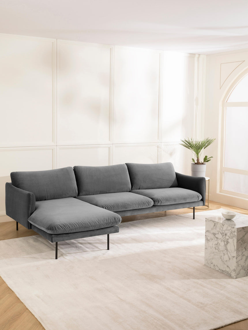 Marin Köşe Koltuk Gri