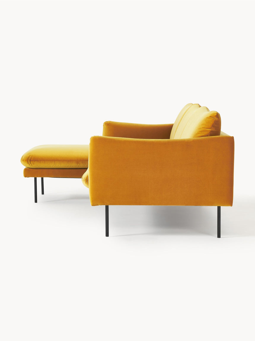 Marin Köşe Koltuk Hardal