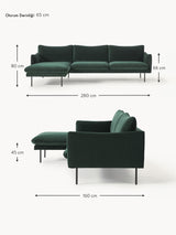 Marin Köşe Koltuk Yeşil