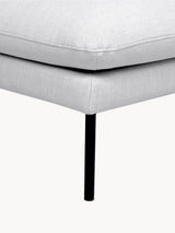 Marin Puf Açık Gri