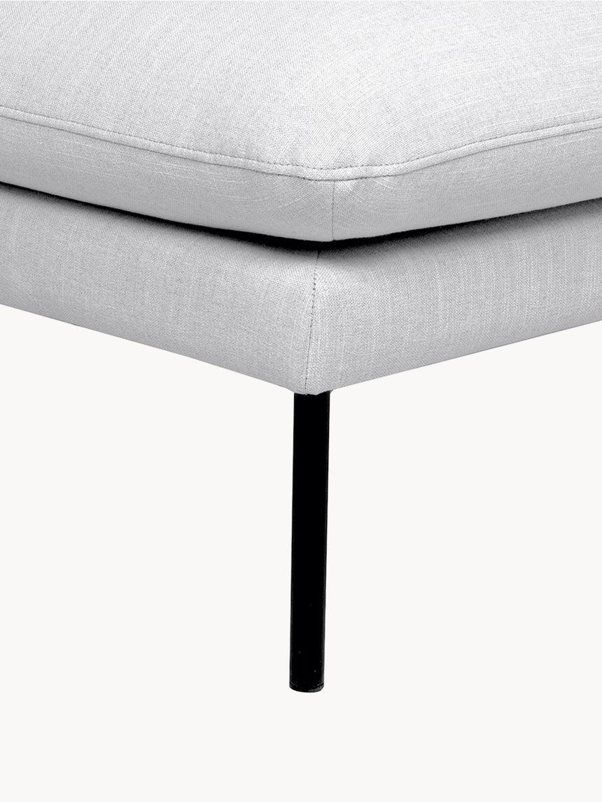 Marin Puf Açık Gri