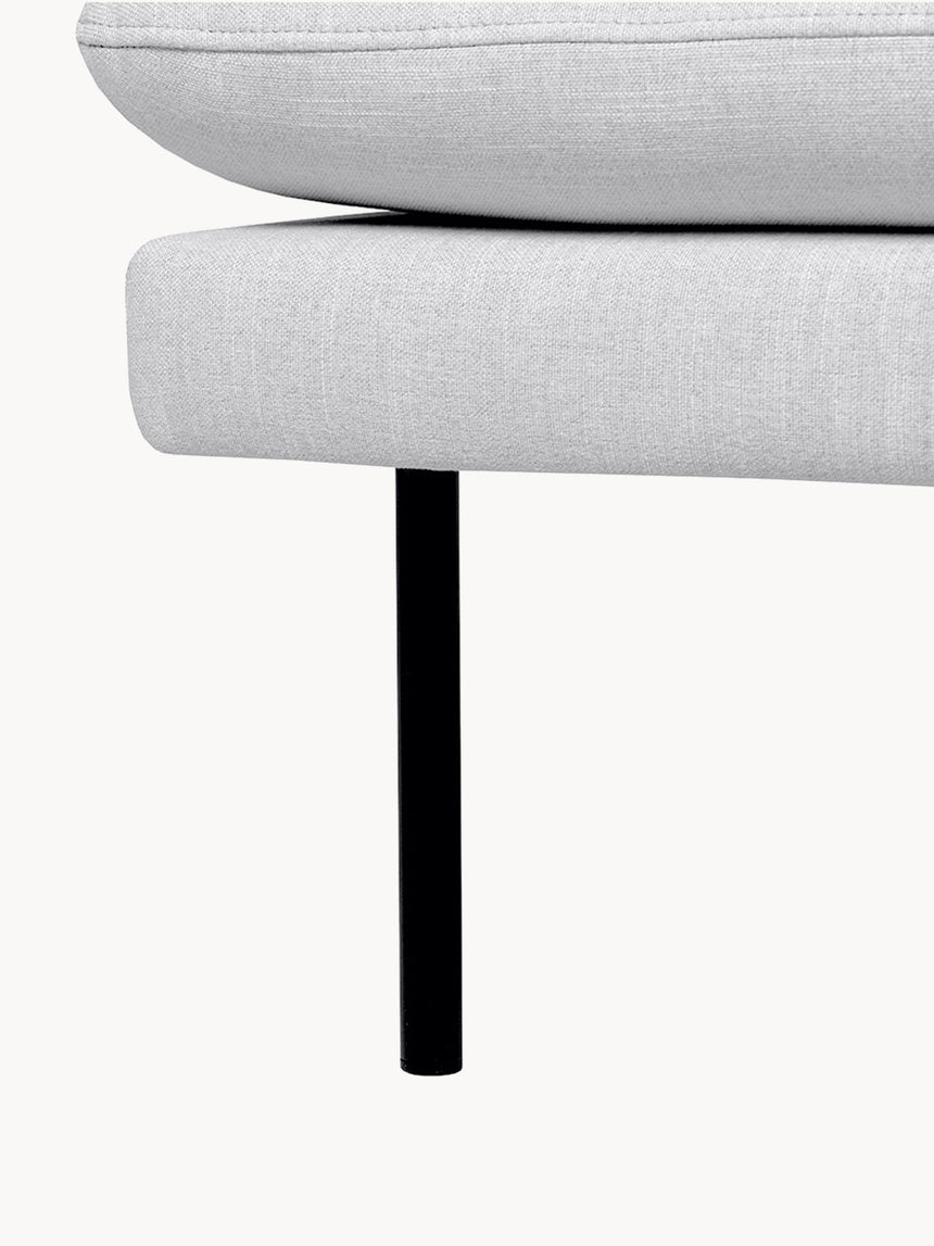 Marin Puf Açık Gri