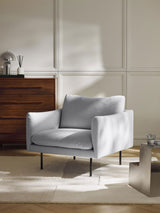 Marin Tekli Koltuk Açık Gri