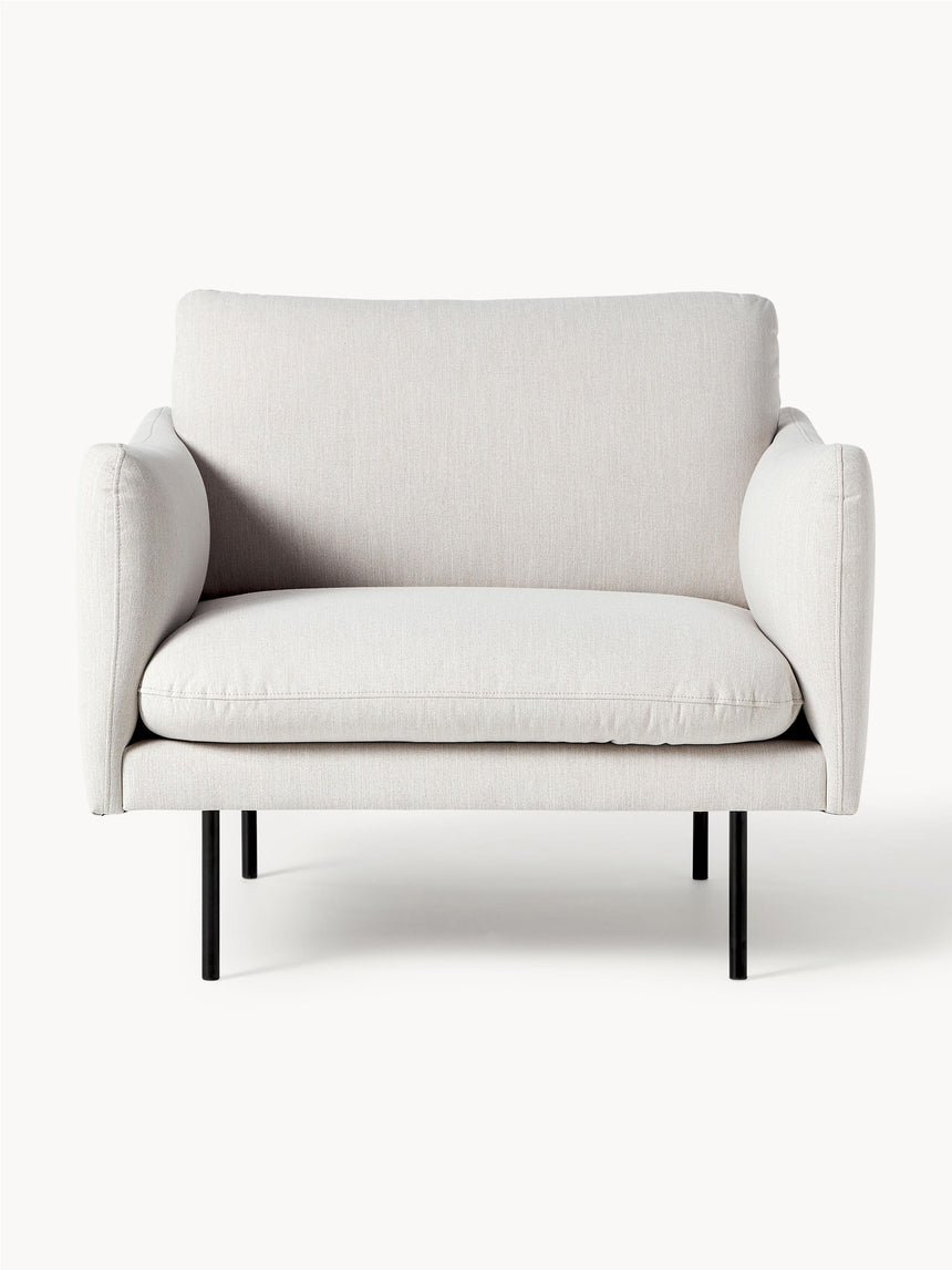 Marin Tekli Koltuk Kırık Beyaz