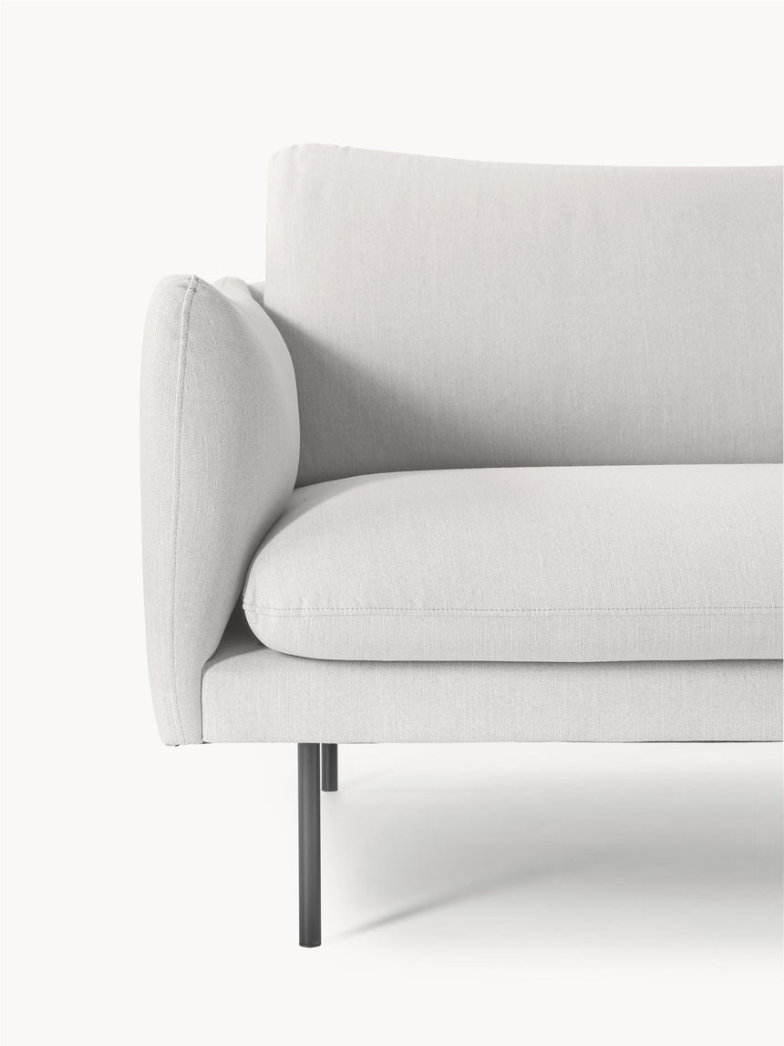 Marin Üçlü Koltuk Kırık Beyaz