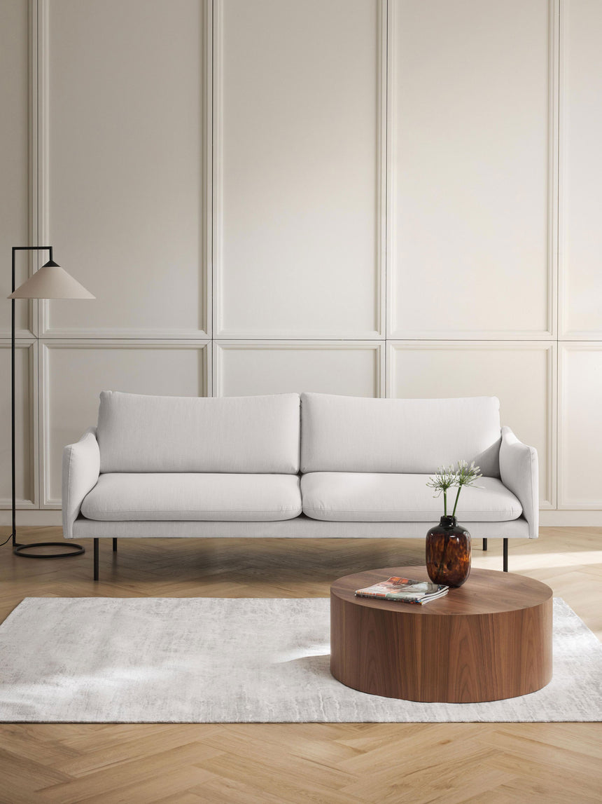 Marin Üçlü Koltuk Kırık Beyaz