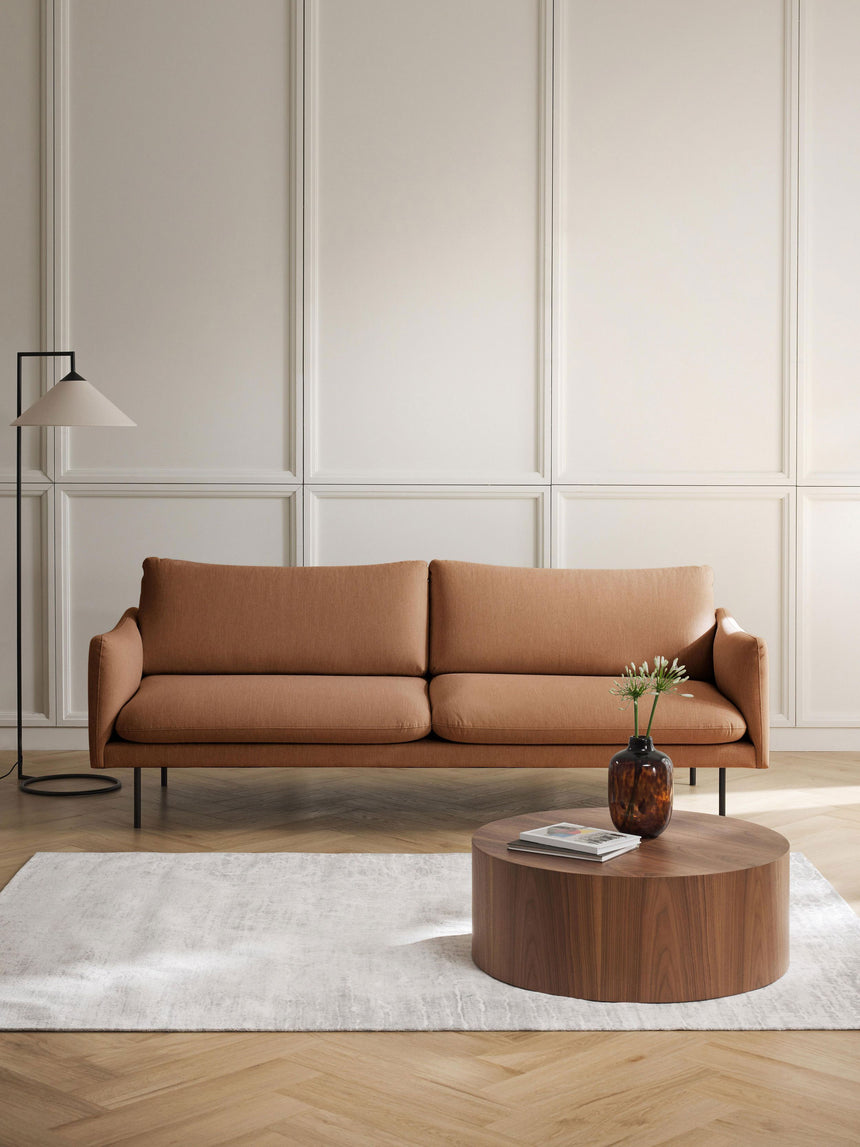 Marin Üçlü Koltuk Papaya