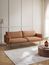 Marin Üçlü Koltuk Papaya