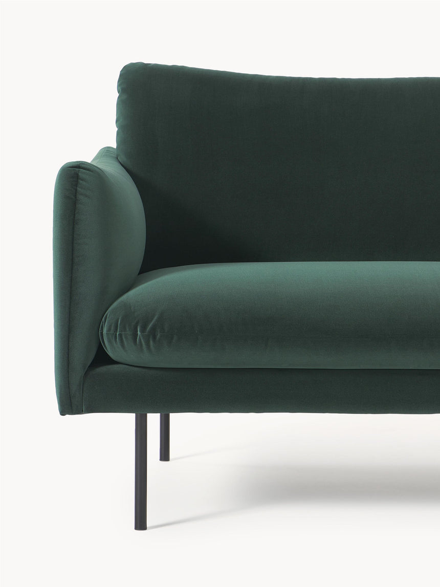 Marin Üçlü Koltuk Yeşil