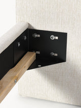 Mart Çift Kişilik Karyola Kırık Beyaz