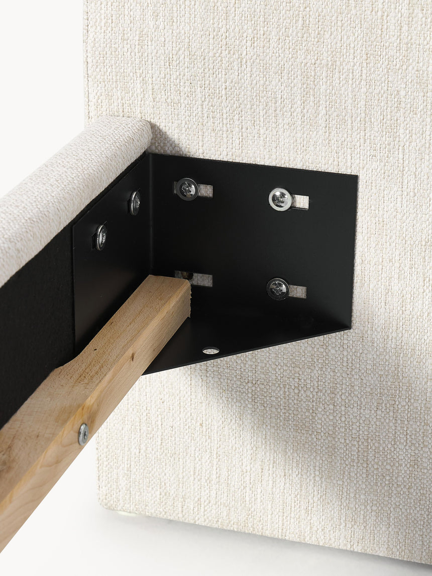 Mart Çift Kişilik Karyola Kırık Beyaz