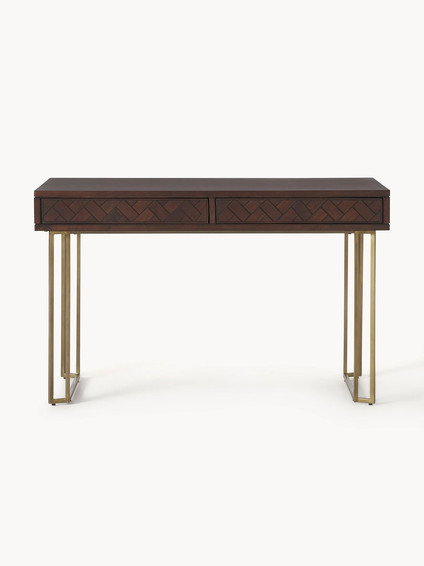 Master Çekmeceli Ahşap Çalışma Masası Ceviz