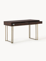 Master Çekmeceli Ahşap Çalışma Masası Ceviz