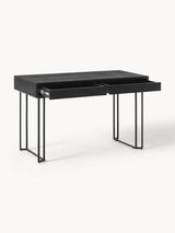 Master Çekmeceli Ahşap Çalışma Masası Siyah