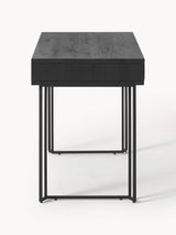 Master Çekmeceli Ahşap Çalışma Masası Siyah