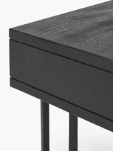 Master Çekmeceli Ahşap Çalışma Masası Siyah