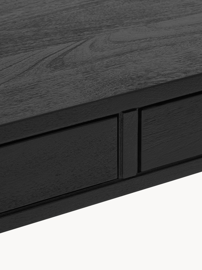 Master Çekmeceli Ahşap Çalışma Masası Siyah