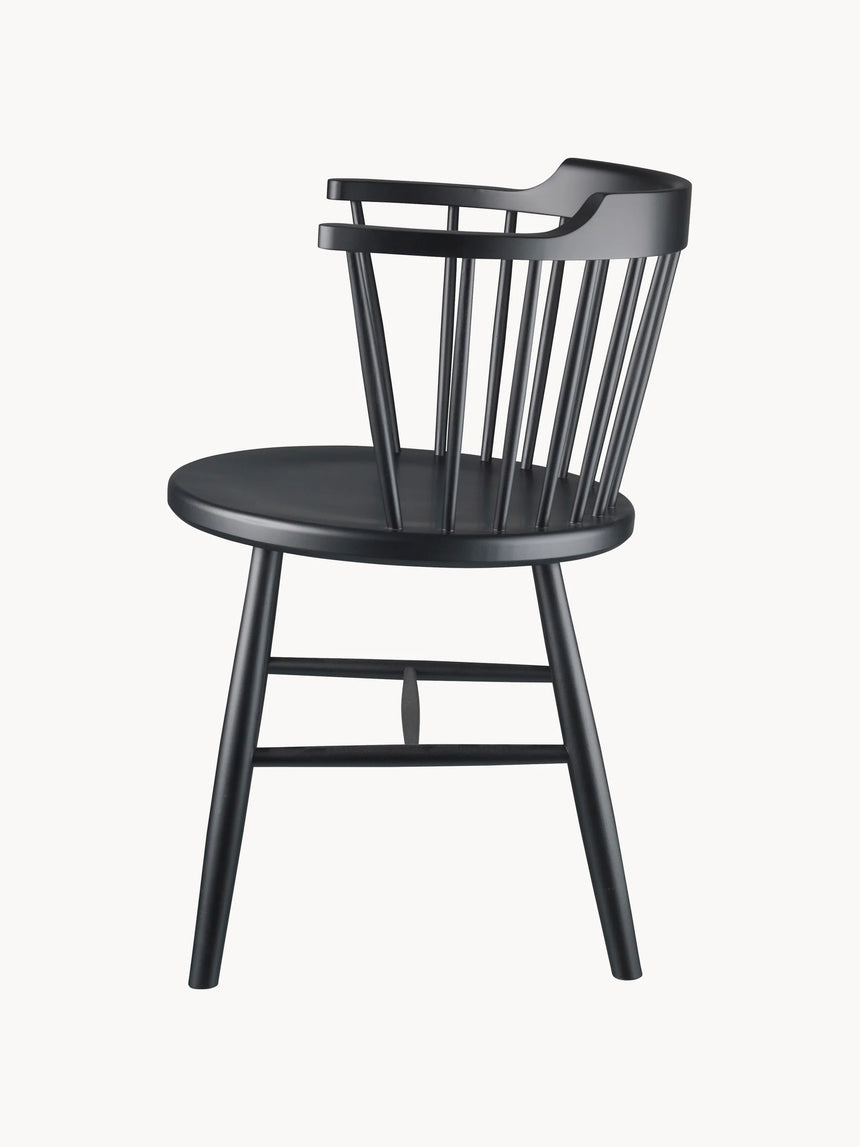 Megane Ahşap Sandalye Siyah