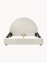 Merit Çift Kişilik Karyola Kırık Beyaz Bukle