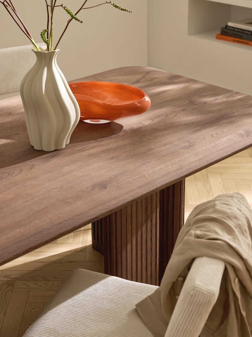 Meta Ahşap Yemek Masası Ceviz