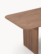 Meta Ahşap Yemek Masası Ceviz