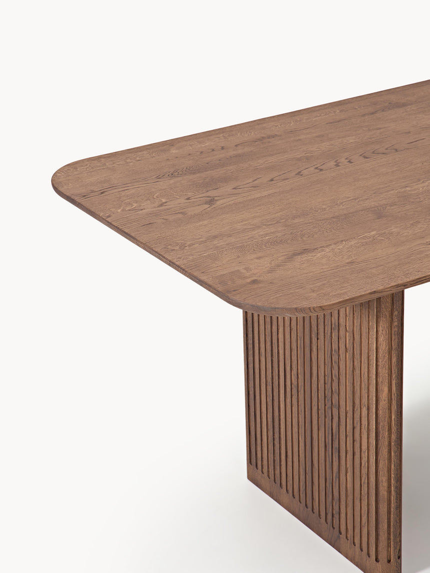 Meta Ahşap Yemek Masası Ceviz