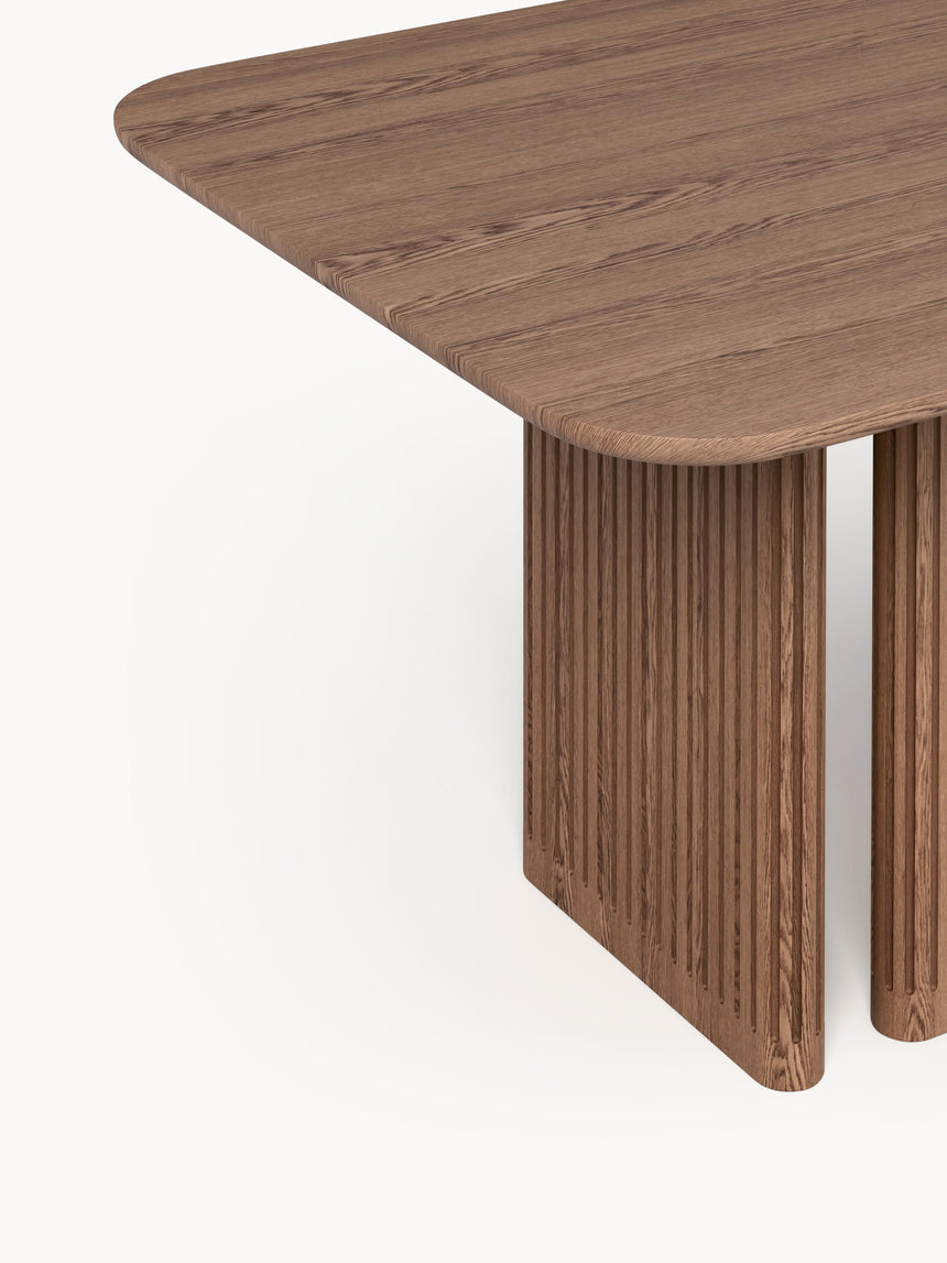 Meta Ahşap Yemek Masası Ceviz