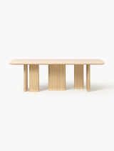 Meta Ahşap Yemek Masası Meşe