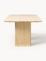 Meta Ahşap Yemek Masası Meşe