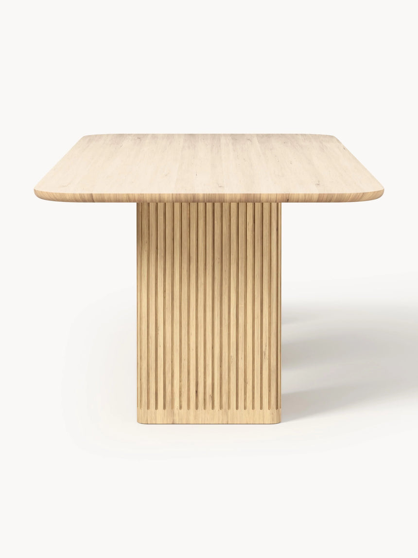 Meta Ahşap Yemek Masası Meşe