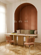 Meta Ahşap Yemek Masası Meşe