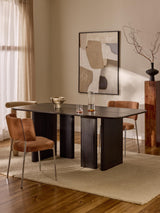 Meta Ahşap Yemek Masası Siyah