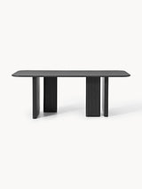Meta Ahşap Yemek Masası Siyah